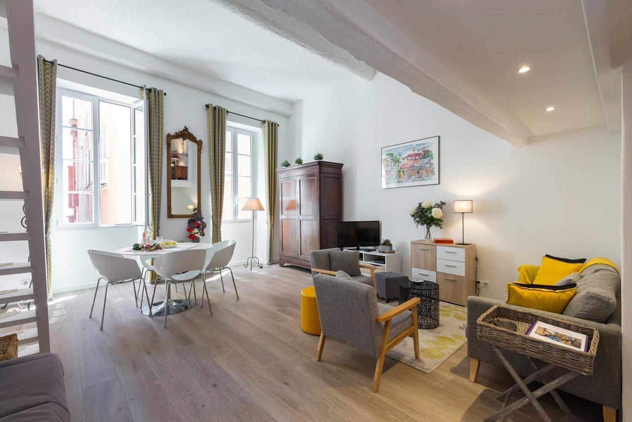 BARILLERIE - Loft Moderne, Face Mer, Vieux-Nice. Extérieur photo